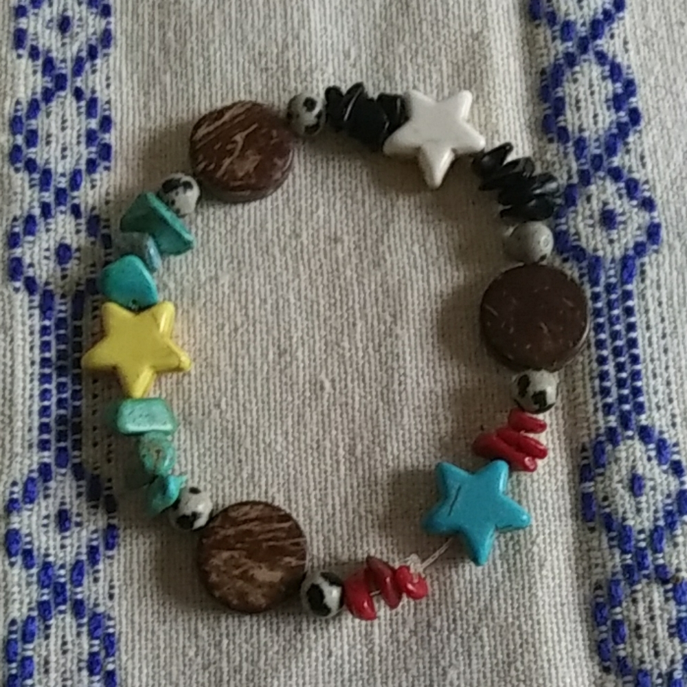 Set of 3, rock-bit bracelets - Picture 4 of 4